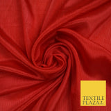 OVER 40 COLOURS - Premium Silky Crinkle Georgette Sheer Dress Drape Fabric 44"