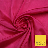 OVER 40 COLOURS - Premium Silky Crinkle Georgette Sheer Dress Drape Fabric 44"