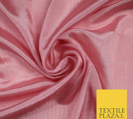 OVER 40 COLOURS - Premium Silky Crinkle Georgette Sheer Dress Drape Fabric 44"