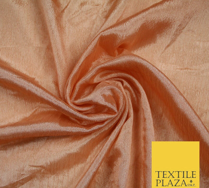 OVER 40 COLOURS - Premium Silky Crinkle Georgette Sheer Dress Drape Fabric 44"