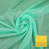 OVER 40 COLOURS - Premium Silky Crinkle Georgette Sheer Dress Drape Fabric 44"
