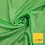 OVER 40 COLOURS - Premium Silky Crinkle Georgette Sheer Dress Drape Fabric 44"