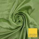 OVER 40 COLOURS - Premium Silky Crinkle Georgette Sheer Dress Drape Fabric 44"