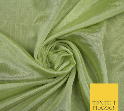 OVER 40 COLOURS - Premium Silky Crinkle Georgette Sheer Dress Drape Fabric 44"