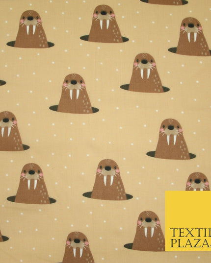 Rainbow Hearts Love Valentine Pride Printed Poly Cotton Fabric Polycotton 45"