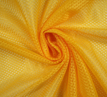 6 COLOURS - Airtex Fish Net Mesh Sports Stretch Polyester Material Lining Fabric