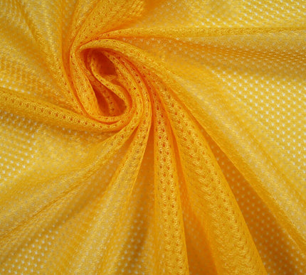 6 COLOURS - Airtex Fish Net Mesh Sports Stretch Polyester Material Lining Fabric