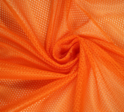 6 COLOURS - Airtex Fish Net Mesh Sports Stretch Polyester Material Lining Fabric