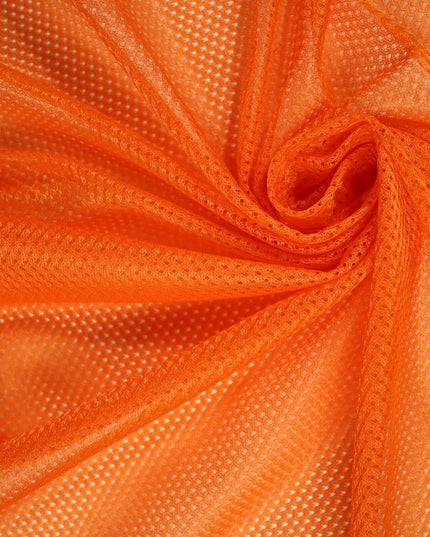 6 COLOURS - Airtex Fish Net Mesh Sports Stretch Polyester Material Lining Fabric