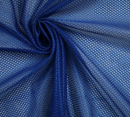 6 COLOURS - Airtex Fish Net Mesh Sports Stretch Polyester Material Lining Fabric