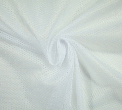 6 COLOURS - Airtex Fish Net Mesh Sports Stretch Polyester Material Lining Fabric