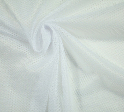 6 COLOURS - Airtex Fish Net Mesh Sports Stretch Polyester Material Lining Fabric