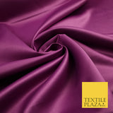 Premium Plain Smooth Matt Duchess Satin Fabric Material Bridal Wedding Dress 58"