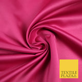 Premium Plain Smooth Matt Duchess Satin Fabric Material Bridal Wedding Dress 58"