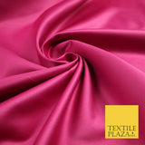 Premium Plain Smooth Matt Duchess Satin Fabric Material Bridal Wedding Dress 58"
