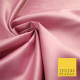 Premium Plain Smooth Matt Duchess Satin Fabric Material Bridal Wedding Dress 58"