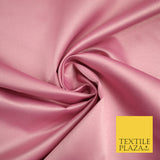 Premium Plain Smooth Matt Duchess Satin Fabric Material Bridal Wedding Dress 58"
