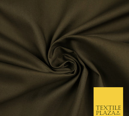 LUXURY SOFT 100% PURE COTTON SQUARE 60SQ PLAIN DYED FABRIC DRESS CRAFT MATERIAL