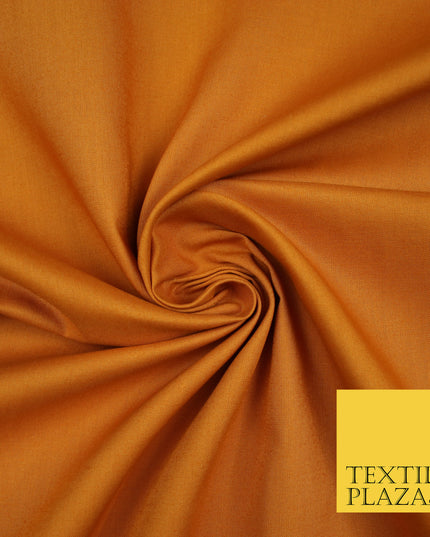LUXURY SOFT 100% PURE COTTON SQUARE 60SQ PLAIN DYED FABRIC DRESS CRAFT MATERIAL