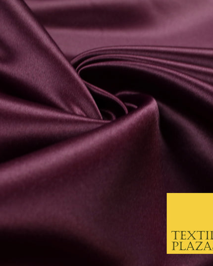 Plain Smooth Matt Dull Duchess Satin Dress Fabric Material Bridal Wedding 58"