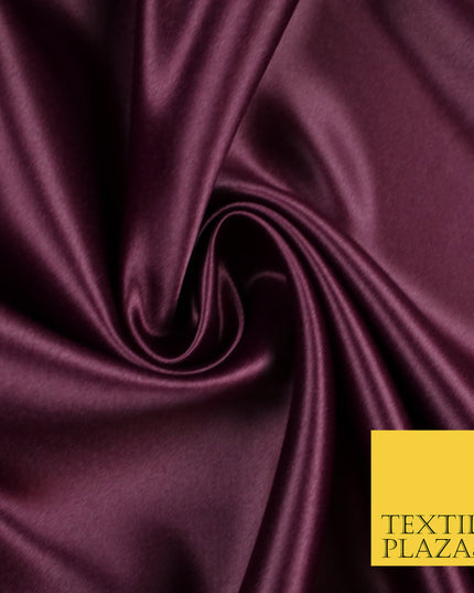 Plain Smooth Matt Dull Duchess Satin Dress Fabric Material Bridal Wedding 58"