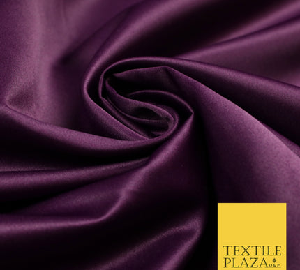 Plain Smooth Matt Dull Duchess Satin Dress Fabric Material Bridal Wedding 58"