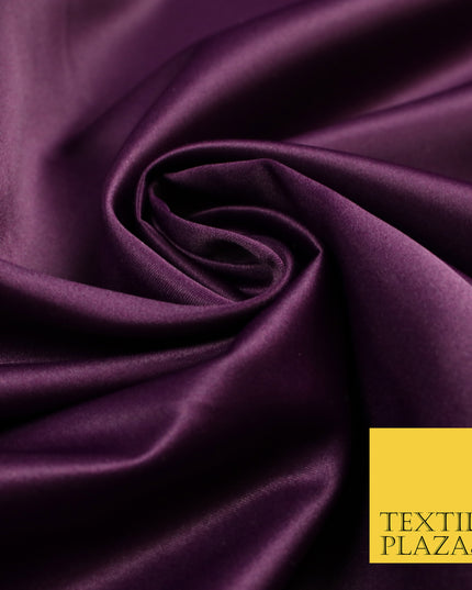 Plain Smooth Matt Dull Duchess Satin Dress Fabric Material Bridal Wedding 58"