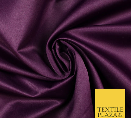 Plain Smooth Matt Dull Duchess Satin Dress Fabric Material Bridal Wedding 58"