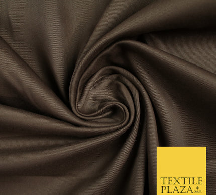 20 COLOURS - Premium Polycotton Drill Fabric Twill Uniform Workwear Dress Craft