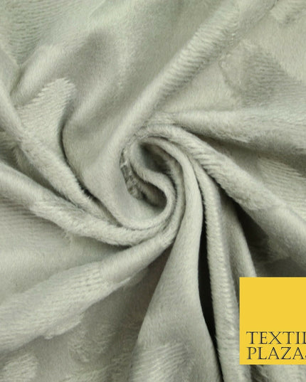 5 COLOURS - Premium Soft Pelted Velboa Short Pile Faux Fur Fabric Material 58"