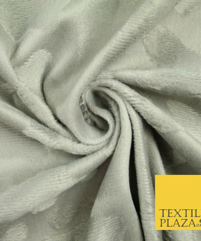5 COLOURS - Premium Soft Pelted Velboa Short Pile Faux Fur Fabric Material 58"