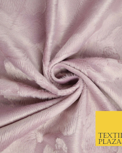 5 COLOURS - Premium Soft Pelted Velboa Short Pile Faux Fur Fabric Material 58"