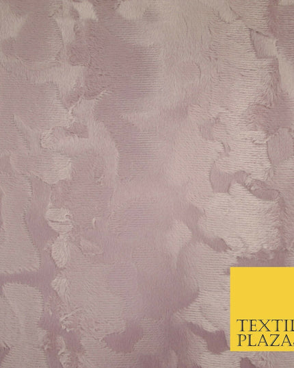 5 COLOURS - Premium Soft Pelted Velboa Short Pile Faux Fur Fabric Material 58"
