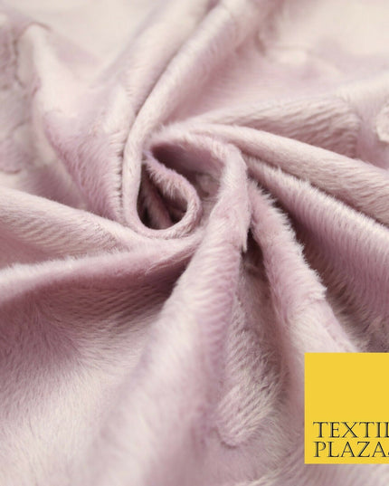 5 COLOURS - Premium Soft Pelted Velboa Short Pile Faux Fur Fabric Material 58"