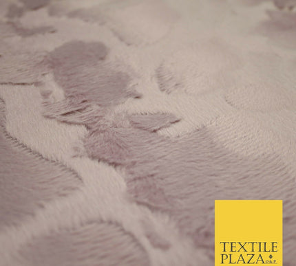 5 COLOURS - Premium Soft Pelted Velboa Short Pile Faux Fur Fabric Material 58"