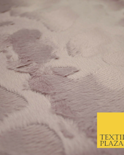 5 COLOURS - Premium Soft Pelted Velboa Short Pile Faux Fur Fabric Material 58"