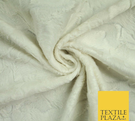 5 COLOURS - Premium Soft Pelted Velboa Short Pile Faux Fur Fabric Material 58"