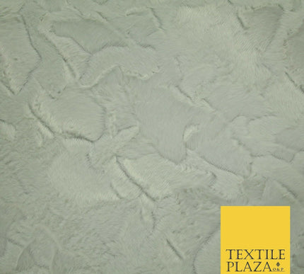 5 COLOURS - Premium Soft Pelted Velboa Short Pile Faux Fur Fabric Material 58"