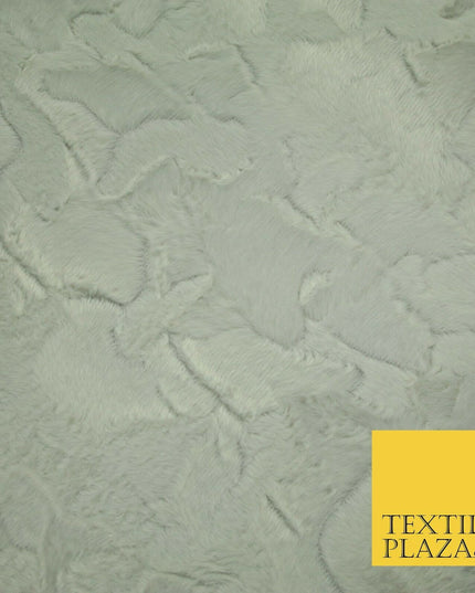 5 COLOURS - Premium Soft Pelted Velboa Short Pile Faux Fur Fabric Material 58"