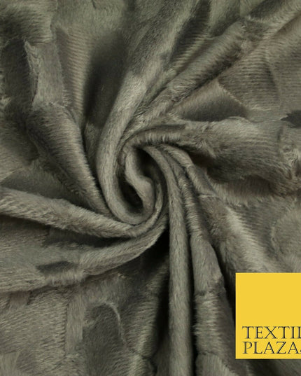 5 COLOURS - Premium Soft Pelted Velboa Short Pile Faux Fur Fabric Material 58"