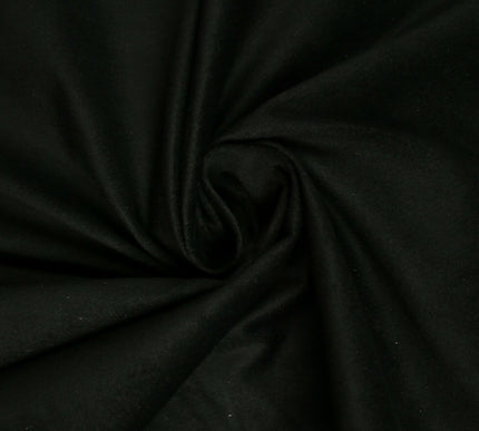 12 COLOURS -100% COTTON VELVET Stretch Plain Fabric Material Dress Craft 58"