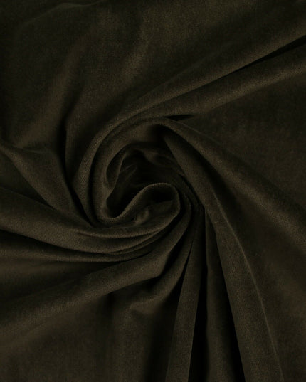 12 COLOURS -100% COTTON VELVET Stretch Plain Fabric Material Dress Craft 58"