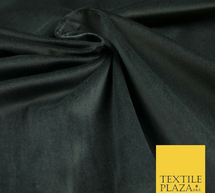 Grey / Brown Plain 100% COTTON VELVET Fabric Non Stretch Material Dress 60" Wide