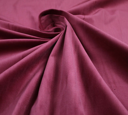 12 COLOURS -100% COTTON VELVET Stretch Plain Fabric Material Dress Craft 58"