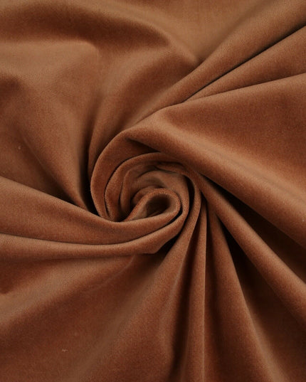 12 COLOURS -100% COTTON VELVET Stretch Plain Fabric Material Dress Craft 58"