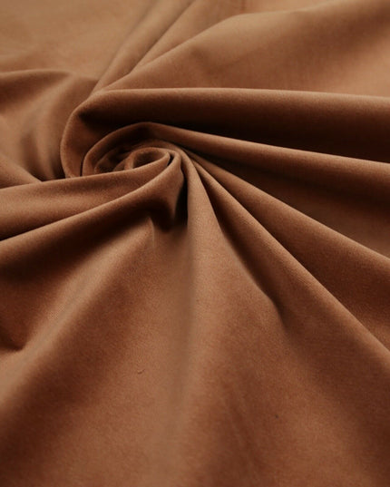 12 COLOURS -100% COTTON VELVET Stretch Plain Fabric Material Dress Craft 58"