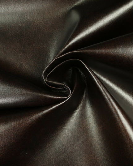 5 DESIGNS - Soft Faux Distressed Aged Leather Fabric Felt Backed Upholstery 56"