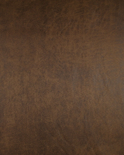 5 DESIGNS - Soft Faux Distressed Aged Leather Fabric Felt Backed Upholstery 56"