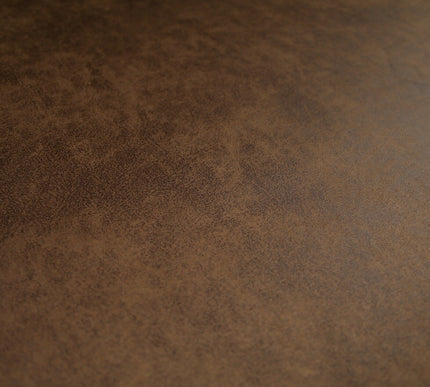 5 DESIGNS - Soft Faux Distressed Aged Leather Fabric Felt Backed Upholstery 56"