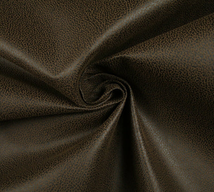 5 DESIGNS - Soft Faux Distressed Aged Leather Fabric Felt Backed Upholstery 56"